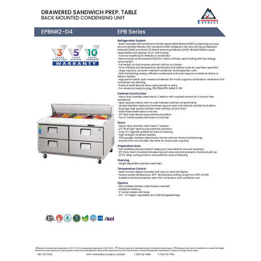 Spec Sheet