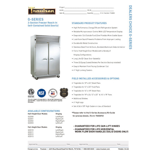 Spec Sheet