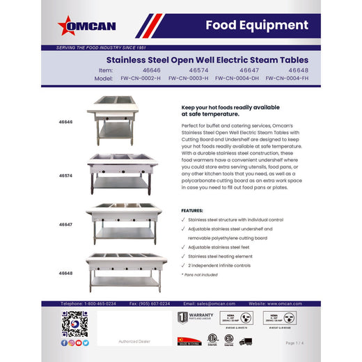 Spec Sheet