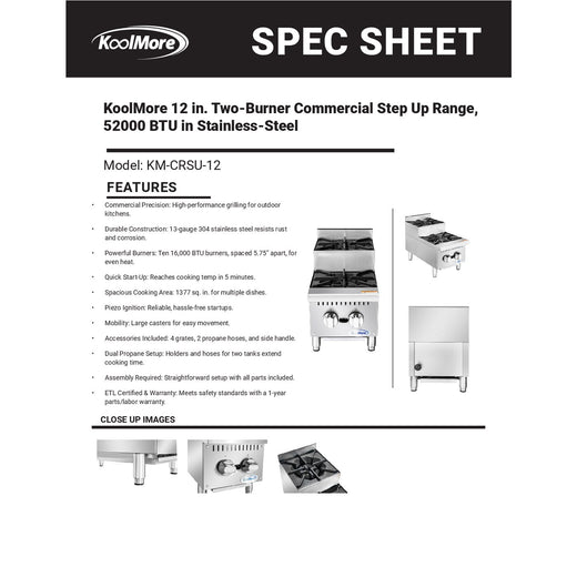 Spec Sheet