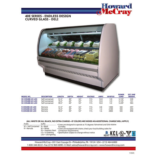 Spec Sheet