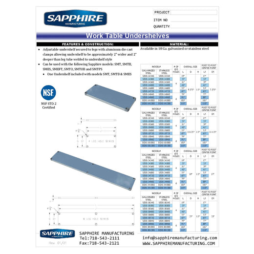 Spec Sheet