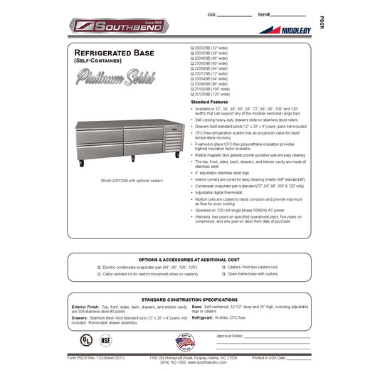 Spec Sheet