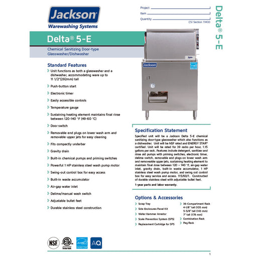 Spec Sheet