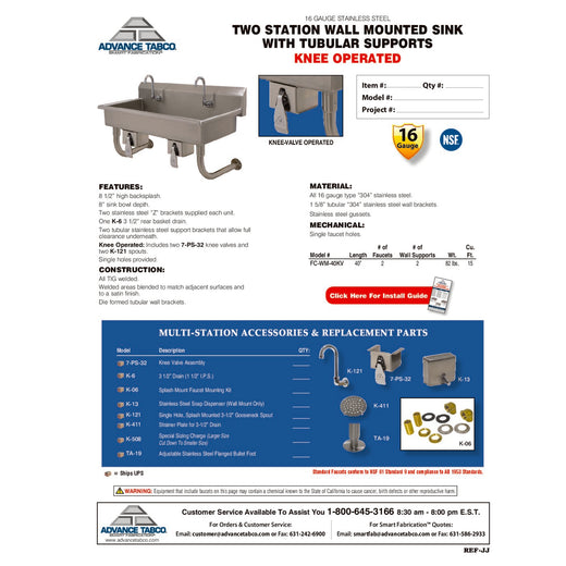 Spec Sheet