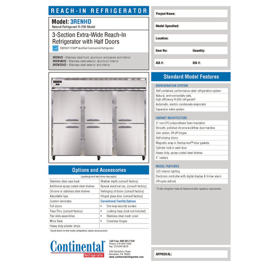 Spec Sheet