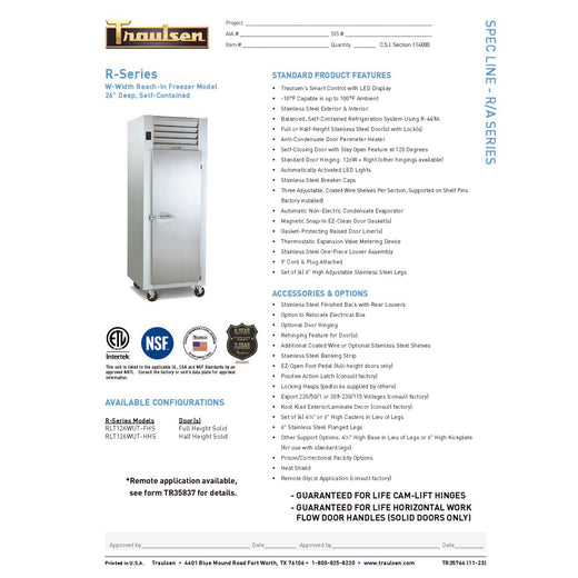 Spec Sheet
