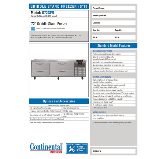 Spec Sheet