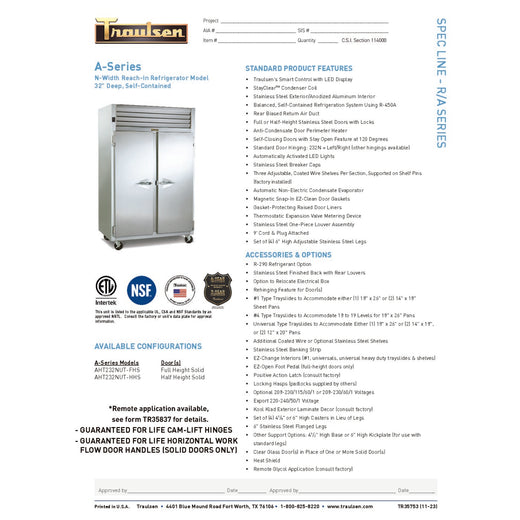 Spec Sheet