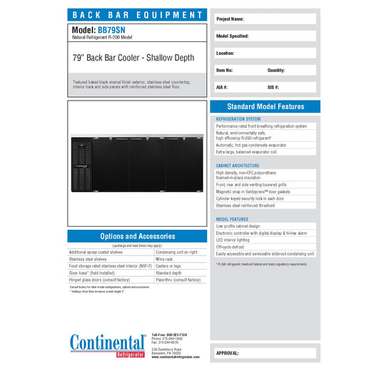 Spec Sheet