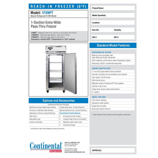 Spec Sheet