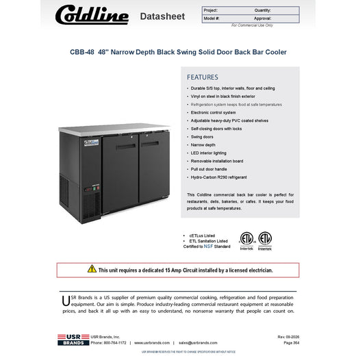 Spec Sheet
