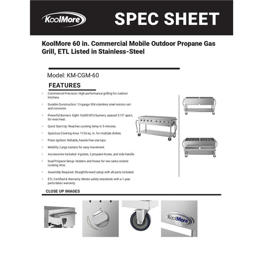 Spec Sheet