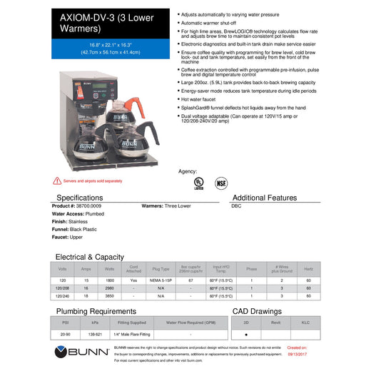 Spec Sheet