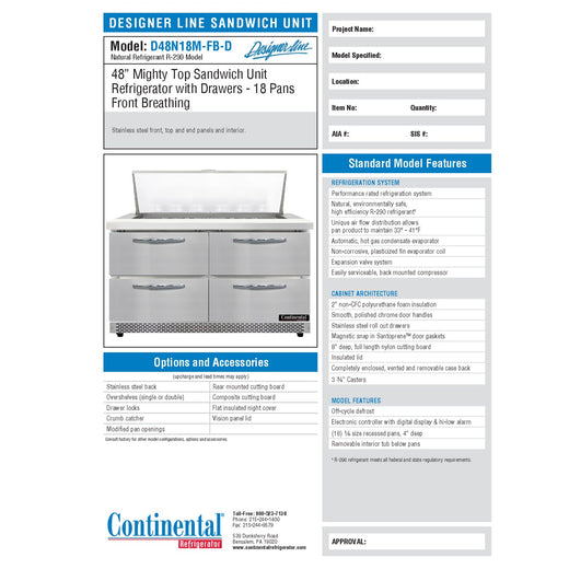 Spec Sheet
