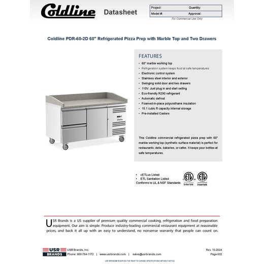 Spec Sheet