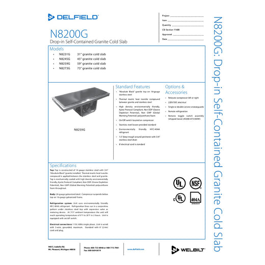 Spec Sheet