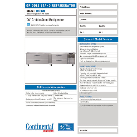 Spec Sheet