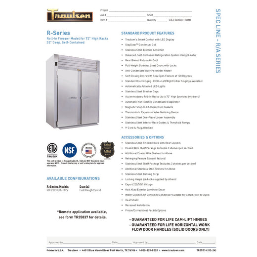 Spec Sheet