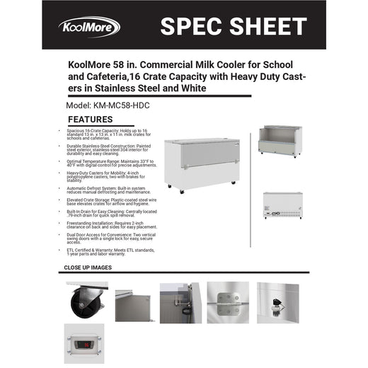 Spec Sheet
