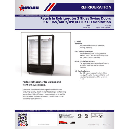 Spec Sheet