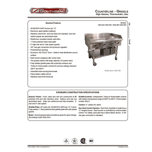 Spec Sheet