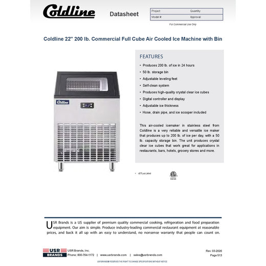 Spec Sheet
