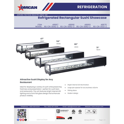 Spec Sheet