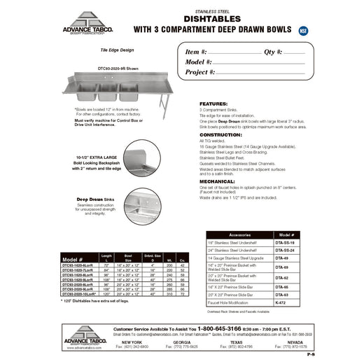 Spec Sheet