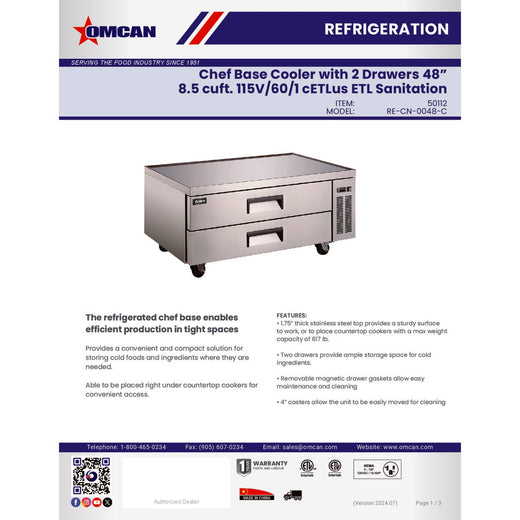 Spec Sheet