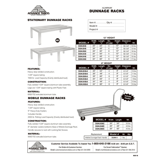 Spec Sheet