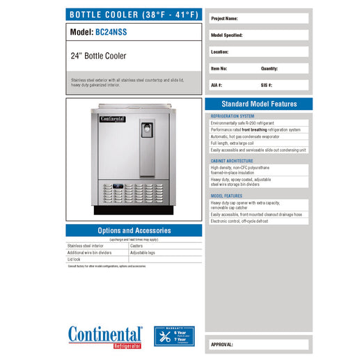 Spec Sheet
