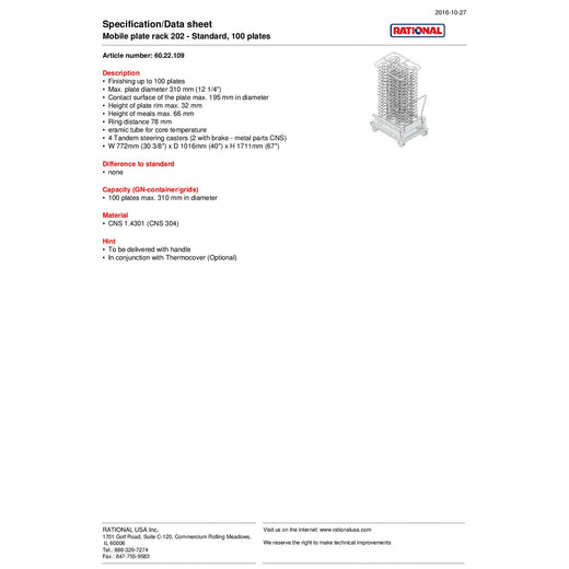 Spec Sheet