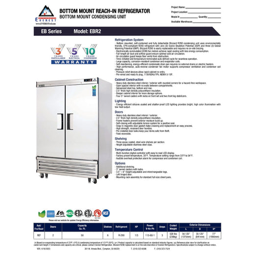 Spec Sheet
