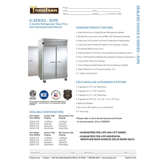 Spec Sheet