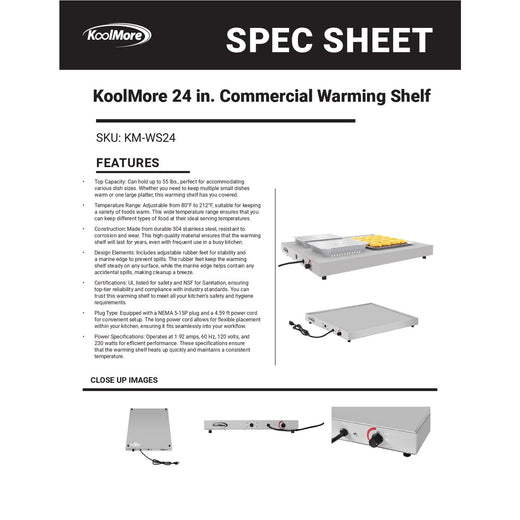 Spec Sheet