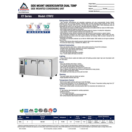 Spec Sheet
