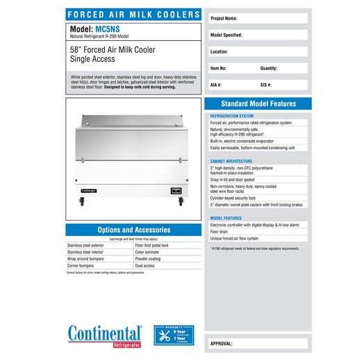 Spec Sheet