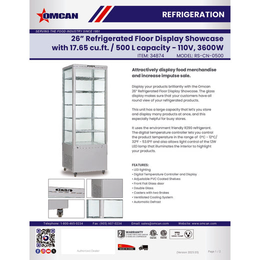 Spec Sheet