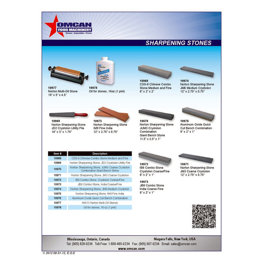 Spec Sheet