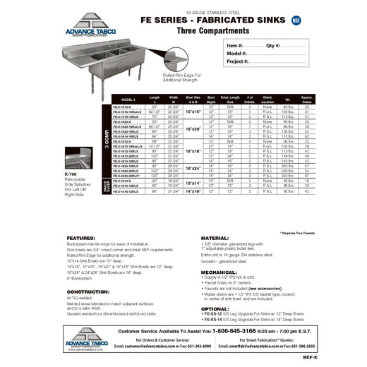 Spec Sheet