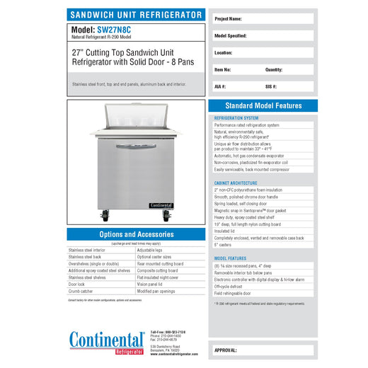 Spec Sheet