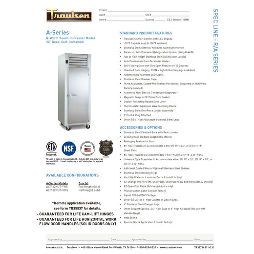 Spec Sheet