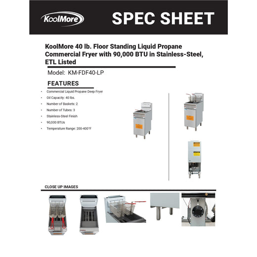 Spec Sheet