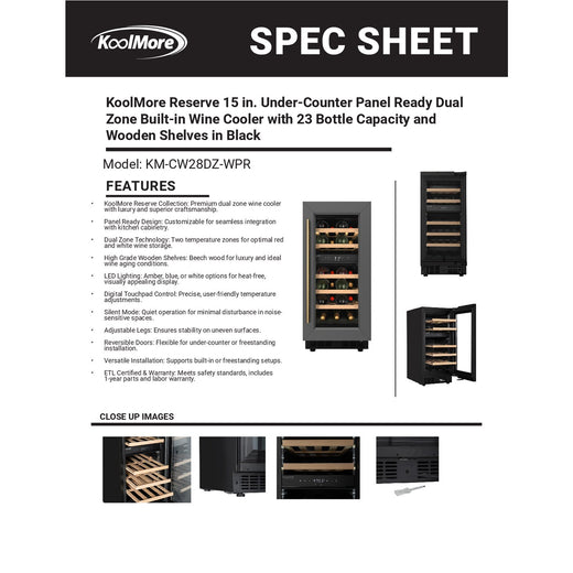 Spec Sheet