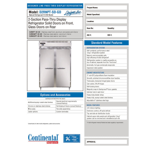 Spec Sheet