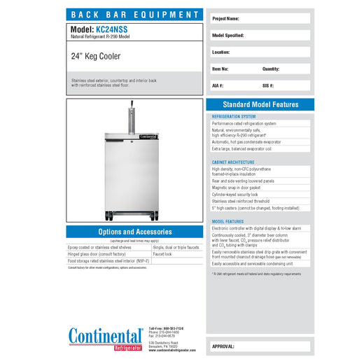 Spec Sheet