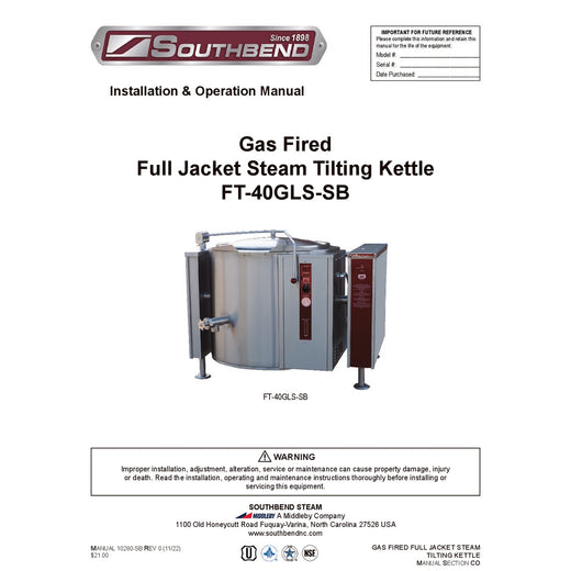 Installation & Operation Manual
