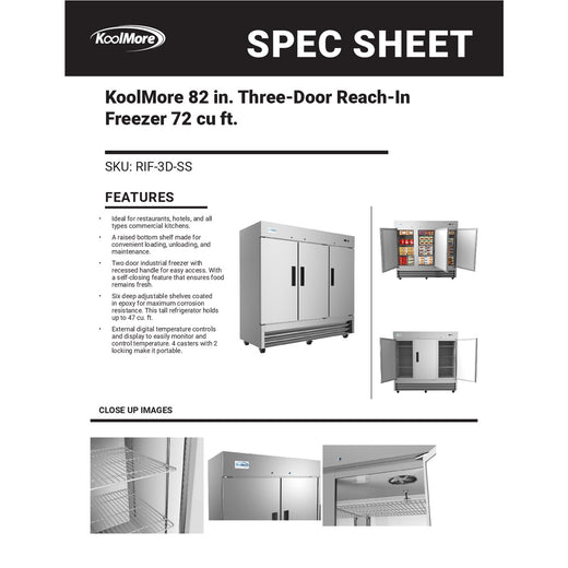 Spec Sheet