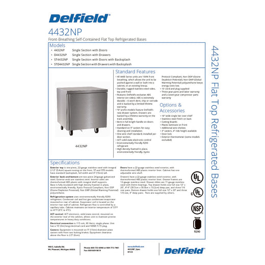 Spec Sheet